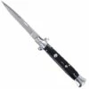 10.5 Inch Classic Black Stiletto Automatic Knife Stainless Bayo -DIRECT KNIFE SALES 10.5 Inch Classic Black Stiletto Automatic Knife Stainless Bayo.600