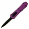 5" Mini Coffin Purple D/A OTF Automatic Knife Black Dagger -DIRECT KNIFE SALES 5 Mini Vampire Coffin Purple DA OTF Automatic Knife Black Dagger.600