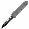6.75" Mini Ranger D/A OTF Grey Automatic Knife Two Tone Tanto -DIRECT KNIFE SALES 6 Mini Ranger DA OTF Grey Automatic Knife Two Tone Tanto.600