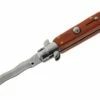 8" Milano Stiletto Wood Automatic Knife Satin Kriss -DIRECT KNIFE SALES 8 Milano Stiletto Wood Automatic Knife Satin Kriss.600