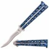 9 Inch Kriss Butterfly Knife Balisong Blue 2 9 Inch Kriss Butterfly Knife Balisong Blue -DIRECT KNIFE SALES 9 Inch Kriss Butterfly Knife Balisong Blue.600