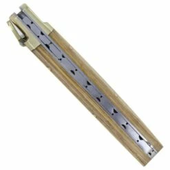 9" Leverlock Damascus Bright Wood Automatic Knife File Work -DIRECT KNIFE SALES 9 Leverlock Damascus Bright Wood Automatic Knife File Work 1.600