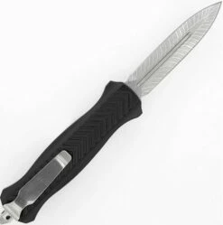 9.25" Slender Black D/A OTF Automatic Knife Dagger 5 9.25" Slender Black D/A OTF Automatic Knife Dagger -DIRECT KNIFE SALES 9.25 Slender Black DA OTF Automatic Knife Dagger 1.600