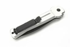 DIRECT KNIFE SALES -DIRECT KNIFE SALES AKC ACE X treme Silver Italian Automatic Knife Black Dagger 1.600