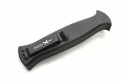 AKC EVO Black D/A OTF Italian Automatic Knife Silver Dagger -DIRECT KNIFE SALES AKC EVO Black DA OTF Italian Automatic Knife Silver Dagger 1.600