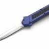 AKC F-16 Blue Grip D/A OTF Automatic Knife Satin Dagger -DIRECT KNIFE SALES AKC F 16 Blue Grip DA OTF Automatic Knife Satin Dagger 2.600