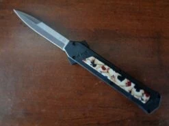 AKC F16 Gambler Out The Front Automatic Knife -DIRECT KNIFE SALES AKC F16 Gambler Out The Front Automatic Knife.600