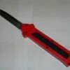 AKC F-16 Red Grip OTF Automatic Knife Satin Dagger -DIRECT KNIFE SALES AKC F16 Red Out The Front Satin Dagger Automatic Knife.600