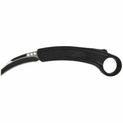 Bastard OTF (out The Front) Karambit Knife - Black Carbon Fiber