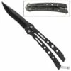 Black Talon Midnight Butterfly Knife 2 Black Talon Midnight Butterfly Knife -DIRECT KNIFE SALES Black Talon Midnight Butterfly Knife gbs33.600