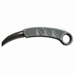 Boss OTF (out The Front) Karambit Knife - Grey Carbon Fiber