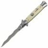 8 Inch Classic Cream Stiletto Automatic Knife Satin Kriss -DIRECT KNIFE SALES Classic Cream Stiletto Automatic Knife Satin Kriss.600