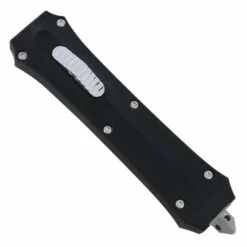 Coffin Monster Black D/A OTF Automatic Knife Dagger Serrated -DIRECT KNIFE SALES Coffin Monster Black DA OTF Automatic Knife Dagger Serrated 1.600