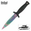 Combat Commander Boot Knife Rainbow -DIRECT KNIFE SALES Combat Commander Boot Knife Rainbow.600