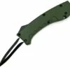 Covert Ops Mini D/A OTF Automatic Knife Army Green Karambit -DIRECT KNIFE SALES Covert Ops Mini DA OTF Automatic Knife Army Green Karambit.600