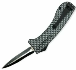 Covert Ops Mini D/A OTF Automatic Knife Carbon Fiber Karambit -DIRECT KNIFE SALES Covert Ops Mini DA OTF Automatic Knife Carbon Fiber Karambit 1.600
