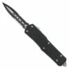 Delta Force Black D/A OTF Automatic Knife Dagger Serrated -DIRECT KNIFE SALES Delta Force Black D A OTF Automatic Knife Dagger Serrated.600