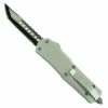 9" Delta Force Silver D/A OTF Automatic Knife Black Clip Point 1 9" Delta Force Silver D/A OTF Automatic Knife Black Clip Point -DIRECT KNIFE SALES Delta Force Silver DA OTF Automatic Knife Black Clip Point.600