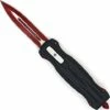 Dragon Black 9" OTF Automatic Knife Red Dagger -DIRECT KNIFE SALES Dragon Black OTF Automatic Knife Red Dagger.600