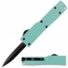 Firecracker Teal D/A OTF Automatic Knife Black Dagger 5" -DIRECT KNIFE SALES Firecracker Teal DA OTF Automatic Knife Black Dagger 5 2.600
