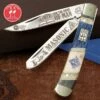Kissing Crane 2020 Masonic Trapper Folding Knife -DIRECT KNIFE SALES Kissing Crane 2020 Masonic Trapper Folding Knife.600