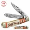 Kissing Crane Limited Edition 2017 Thanksgiving Trapper Pocket Knife -DIRECT KNIFE SALES Kissing Crane Limited Edition 2017 Thanksgiving Trapper Pocket Knife .600