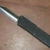 Lightning Black D/A OTF Automatic Knife Dagger -DIRECT KNIFE SALES Lightning Black Handle DA Double Blade OTF Automatic Knife.600