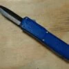 Lightning Blue D/A OTF Automatic Knife Black Dagger Serrated -DIRECT KNIFE SALES Lightning Blue DA OTF Automatic Knife Black Dagger Serrated.600