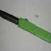 Lightning Green D/A OTF Automatic Knife Black Drop Point Serrated -DIRECT KNIFE SALES Lightning Green D A OTF Automatic Knife Black Drop Point Serrated.600