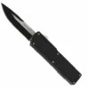 Lightning Model 3 Black D/A OTF Automatic Knife Two Tone Drop Point -DIRECT KNIFE SALES Lightning Model 3 Black DA OTF Automatic Knife Two Tone Drop Point.600