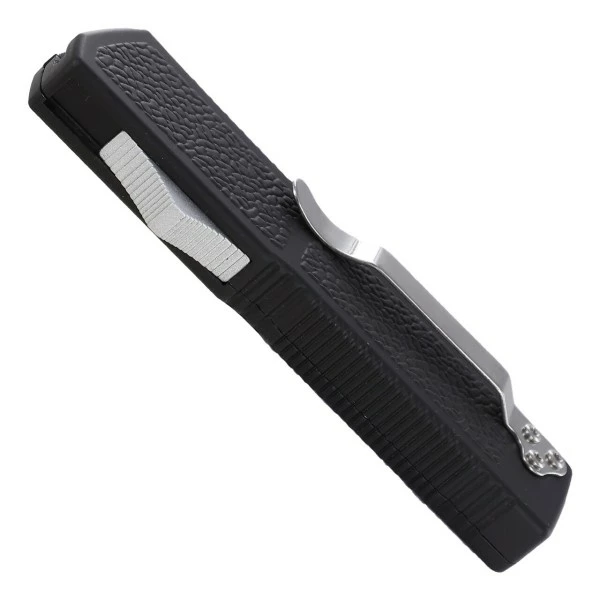 Lightning Model 3 Black D/A OTF Automatic Knife Two Tone Tanto Serrated 4 Lightning Model 3 Black D/A OTF Automatic Knife Two Tone Tanto Serrated - Image 2