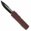 Lightning Model 3 Brown D/A OTF Automatic Knife Two Tone Drop Point -DIRECT KNIFE SALES Lightning Model 3 Brown DA OTF Automatic Knife Two Tone Drop Point.600