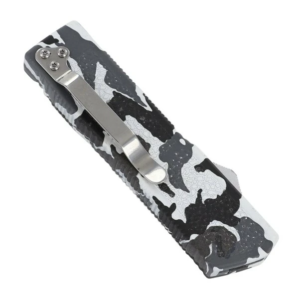 Lightning Model 3 Camo D/A OTF Automatic Knife Satin Drop Point Serrated 4 Lightning Model 3 Camo D/A OTF Automatic Knife Satin Drop Point Serrated - Image 2