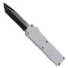 Lightning Model 3 Silver D/A OTF Automatic Knife Two Tone Tanto Serrated -DIRECT KNIFE SALES Lightning Model 3 Silver DA OTF Automatic Knife Two Tone Tanto Serrated.600