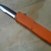 Lightning Orange D/A OTF Automatic Knife Satin Dagger Serrated -DIRECT KNIFE SALES Lightning Orange DA OTF Automatic Knife Satin Dagger Serrated.600
