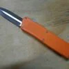 Lightning Orange D/A OTF Automatic Knife Satin Dagger -DIRECT KNIFE SALES Lightning Orange DA OTF Automatic Knife Satin Dagger.600