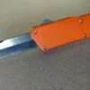 Lightning Orange D/A OTF Automatic Knife Two Tone Drop Serrated -DIRECT KNIFE SALES Lightning Orange DA OTF Automatic Knife Two Tone Drop Serrated.600