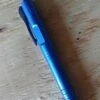 Blue Pen D/A OTF Automatic Knife 1 Blue Pen D/A OTF Automatic Knife -DIRECT KNIFE SALES Metal Blue Pen DA OTF Automatic Knife Satin Dagger.600