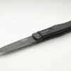 Mikov Black Switchblade Leverlock Automatic Knife Black Bayo