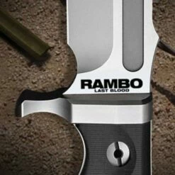DIRECT KNIFE SALES -DIRECT KNIFE SALES Rambo Last Blood Bowie Knife Officially Licensed 1.600