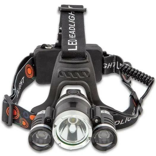 SHTF Three Mode LED Water Resistant Headlamp 3 SHTF Three Mode LED Water Resistant Headlamp - Image 2