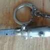 SKM Imitation Pearl 2.75" Stiletto Automatic Knife Satin Flat Keychain -DIRECT KNIFE SALES SKM Imitation Pearl 2 Stiletto Automatic Knife Satin Flat Keychain.600