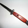 9.5" Rosewood Switchblade Stiletto Automatic Knife -DIRECT KNIFE SALES Taiwan Switchblade Stiletto Automatic Knife Rosewood Bayo.600