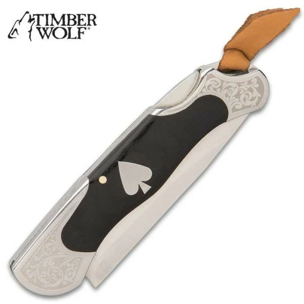 Timber Wolf Gambler Assisted Opening Lockback Knife 4 Timber Wolf Gambler Assisted Opening Lockback Knife - Image 2