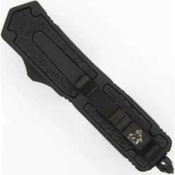 Titan 2 Black D/A OTF Automatic Knife Satin Dagger Serrated -DIRECT KNIFE SALES Titan 2 Black DA OTF Automatic Knife Satin Dagger Serrated 2.600