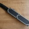Titan Gray Carbon Grip D/A OTF Automatic Knife Black Dagger -DIRECT KNIFE SALES Titan Gray Carbon Grip DA OTF Automatic Knife Black Dagger.600