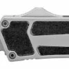 Titan Silver Grip OTF Automatic Knife Black Dagger Double Serrated 2 Titan Silver Grip OTF Automatic Knife Black Dagger Double Serrated -DIRECT KNIFE SALES Titan Silver Grip OTF Automatic Knife Black Dagger Double Serrated.600
