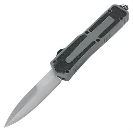 Titan Switchblade Gun Metal Gray D/A OTF Automatic Knife Bayo 3 Titan Switchblade Gun Metal Gray D/A OTF Automatic Knife Bayo