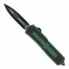 8.5" Titan Tactical Green D/A OTF Automatic Knife Black Spear Point -DIRECT KNIFE SALES Titan Tactical Green DA OTF Automatic Knife Black Spear Point.600