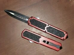 Lightning Desert Tan OTF Automatic Knife Tanto